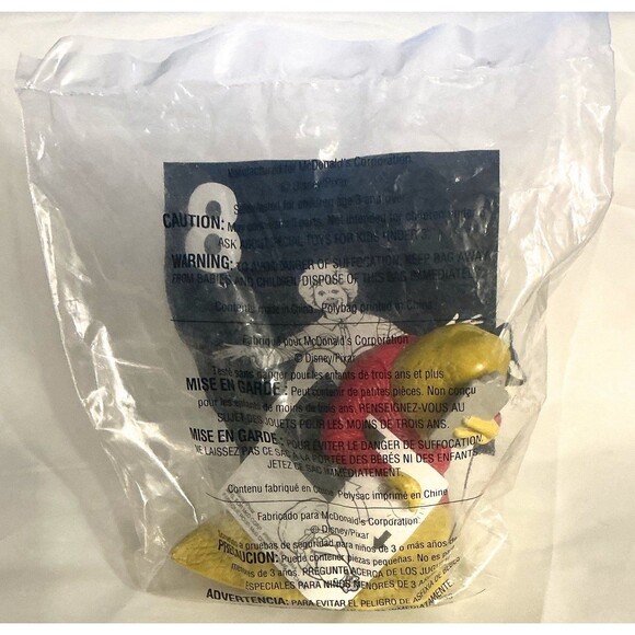 ROZ Disney’s Monsters Inc Movie Toy Collectible McDonald’s #8 NEW 2001 - Picture 3 of 3